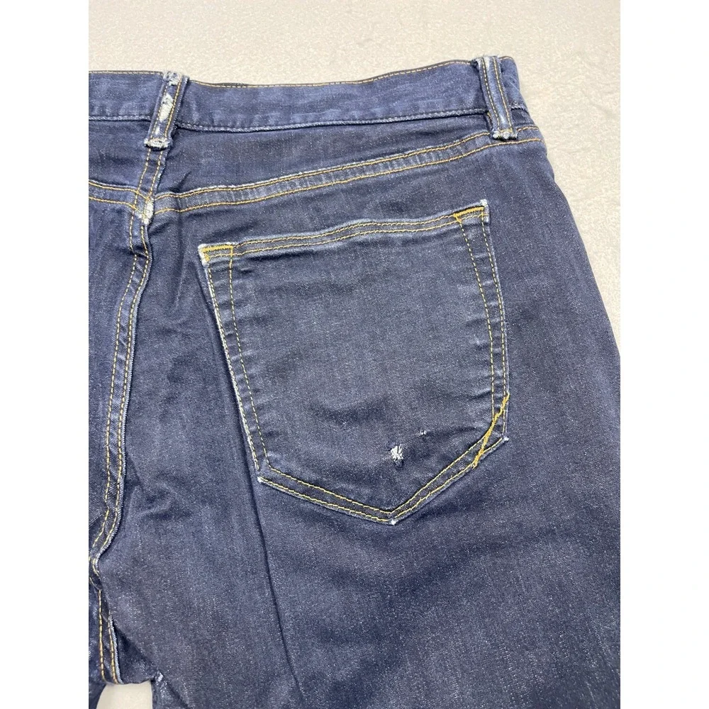 Banana Republic Slim Fit Jeans Mens 33x32 Dark Wash Blue Denim Pants